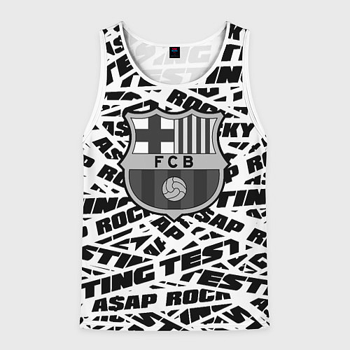 Мужская майка без рукавов AAP Rocky barcelona / 3D-Белый – фото 1