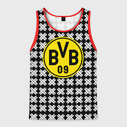 Мужская майка без рукавов Borussia pattern geometry