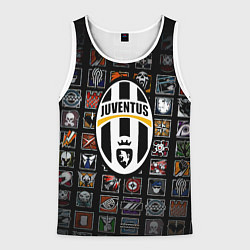 Мужская майка без рукавов Juventus ачивки паттерн