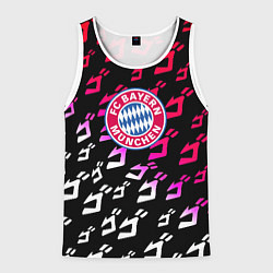 Майка-безрукавка мужская Бавария Мюнхен jojo anime, цвет: 3D-белый