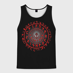 Мужская майка без рукавов Орнамент рунных символов