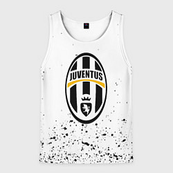 Мужская майка без рукавов Juventus краски текстура всплеск