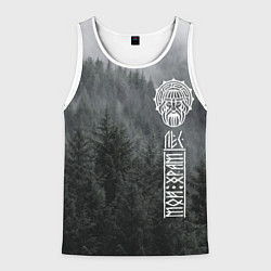 Мужская майка без рукавов Древние боги суровых лесов
