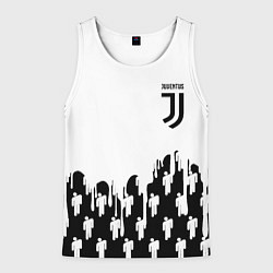 Мужская майка без рукавов Ювентус краски люди