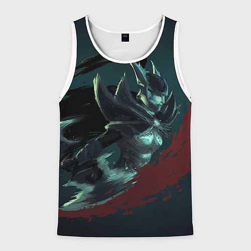 Мужская майка без рукавов Phantom Assassin / 3D-Белый – фото 1