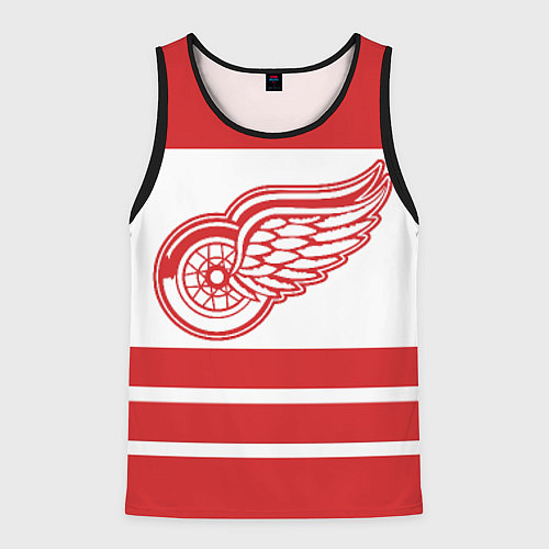 Мужская майка без рукавов Detroit Red Wings / 3D-Черный – фото 1