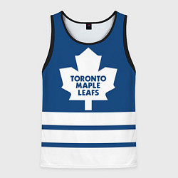 Майка-безрукавка мужская Toronto Maple Leafs, цвет: 3D-черный