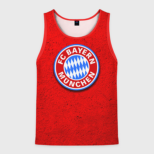 Мужская майка без рукавов Bayern FC / 3D-Красный – фото 1