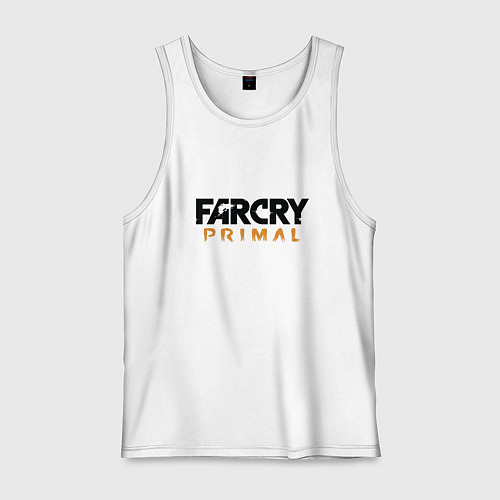 Мужская майка Far Cry: Primal Logo / Белый – фото 1
