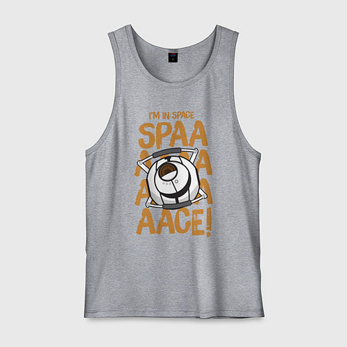 Мужская майка Space / Меланж – фото 1