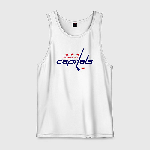 Мужская майка Washington Capitals / Белый – фото 1