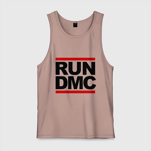 Мужская майка Run DMC / Пыльно-розовый – фото 1