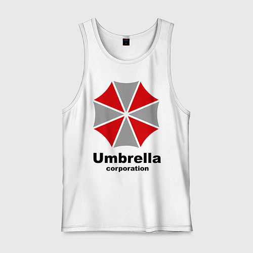 Мужская майка Umbrella corporation / Белый – фото 1