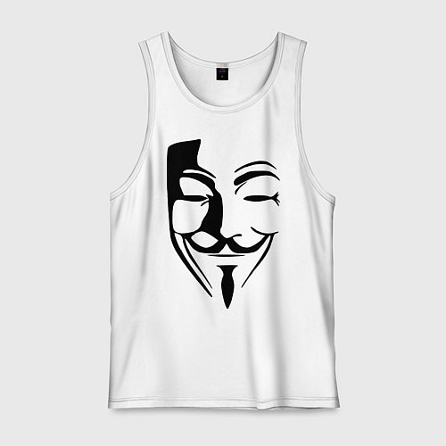Мужская майка Vendetta Mask / Белый – фото 1