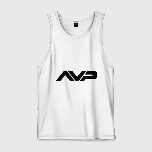 Мужская майка AVP: White Style / Белый – фото 1