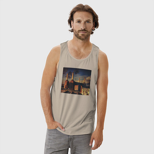 Мужская майка Pink Floyd: Animals / Миндальный – фото 3