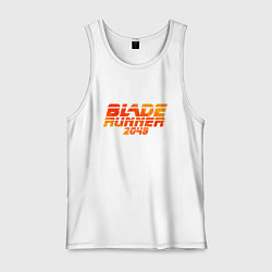 Майка мужская хлопок Blade Runner 2049, цвет: белый