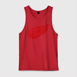Майка мужская хлопок Detroit Red Wings: Pavel Datsyuk, цвет: красный