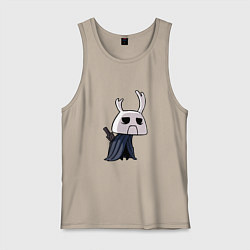 Майка мужская хлопок Hollow Knight, цвет: миндальный