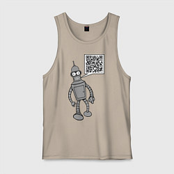 Мужская майка Построю свой мир