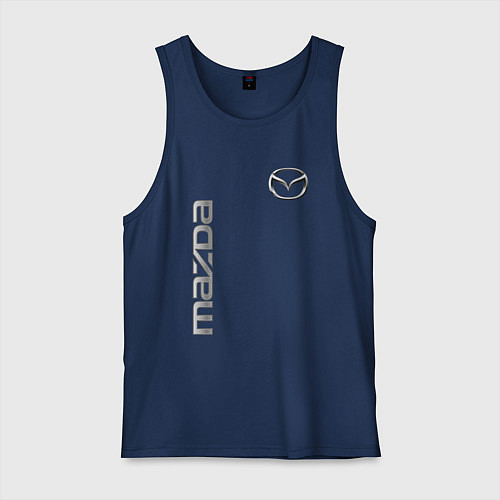 Мужская майка Mazda Style / Тёмно-синий – фото 1