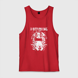 Майка мужская хлопок The Offspring: Days go by, цвет: красный