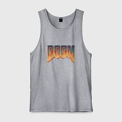 Майка мужская хлопок DOOM, цвет: меланж