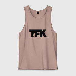 Мужская майка TFK: Black Logo