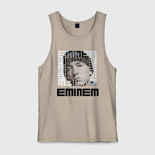 Мужская майка Eminem labyrinth / Миндальный – фото 1