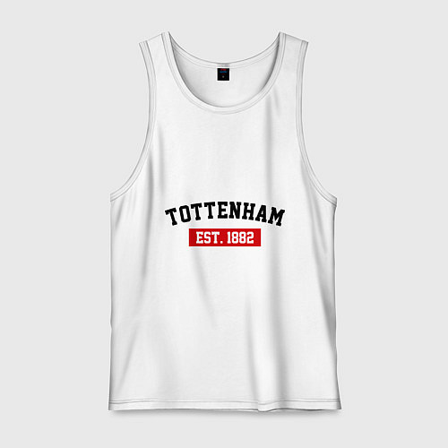 Мужская майка FC Tottenham Est. 1882 / Белый – фото 1