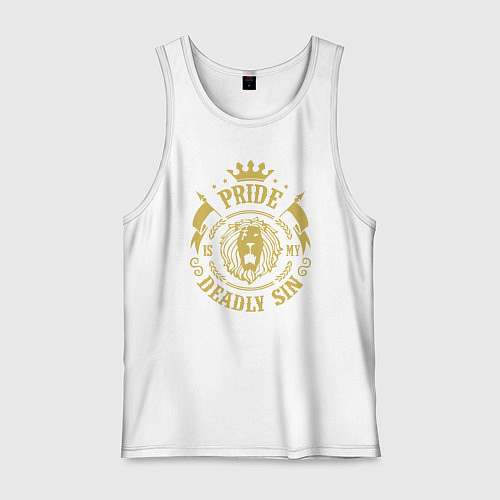 Мужская майка Pride: Deadly Sin / Белый – фото 1