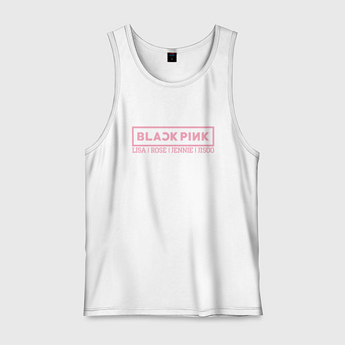 Мужская майка Black Pink: Girls / Белый – фото 1