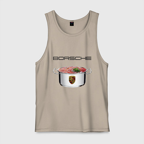 Мужская майка Borsche / Миндальный – фото 1