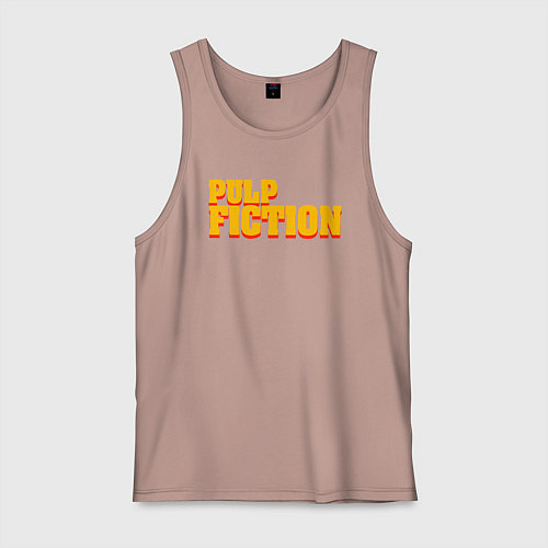 Мужская майка Pulp Fiction / Пыльно-розовый – фото 1