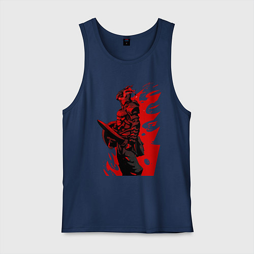 Мужская майка Убийца гоблинов / Тёмно-синий – фото 1