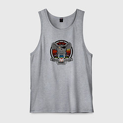 Майка мужская хлопок Biker Mice from Mars - Modo, цвет: меланж