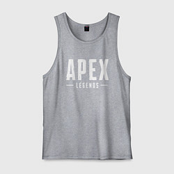 Майка мужская хлопок Apex Legends, цвет: меланж