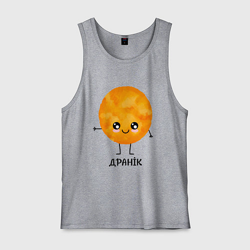 Мужская майка Драник / Меланж – фото 1