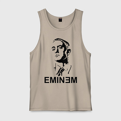 Мужская майка Эминем / Миндальный – фото 1