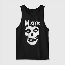 Майка мужская хлопок Misfits, цвет: черный