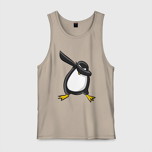 Мужская майка DAB Pinguin / Миндальный – фото 1