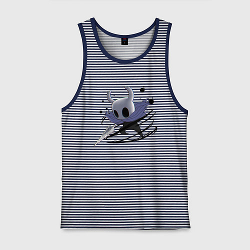 Мужская майка Hollow Knight / Синяя тельняшка – фото 1
