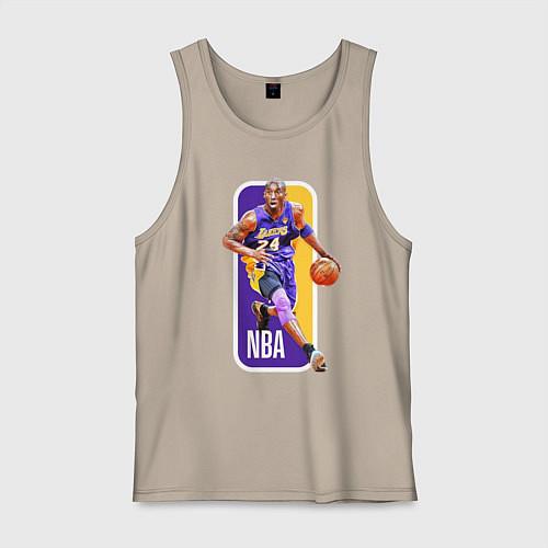 Мужская майка NBA Kobe Bryant / Миндальный – фото 1