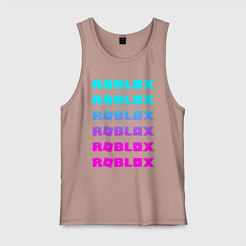 Мужская майка ROBLOX / Пыльно-розовый – фото 1