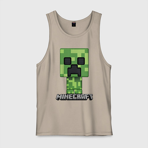 Мужская майка MINECRAFT / Миндальный – фото 1