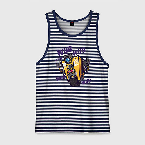 Мужская майка Borderlands / Синяя тельняшка – фото 1