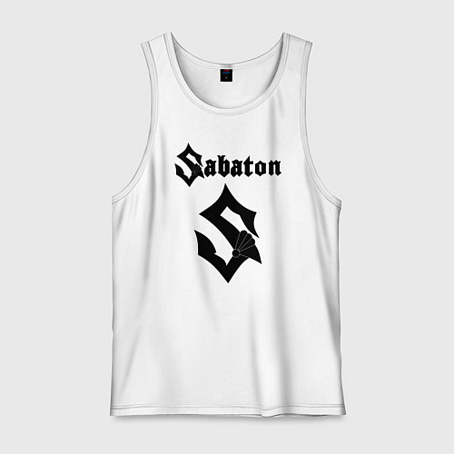 Мужская майка Sabaton / Белый – фото 1