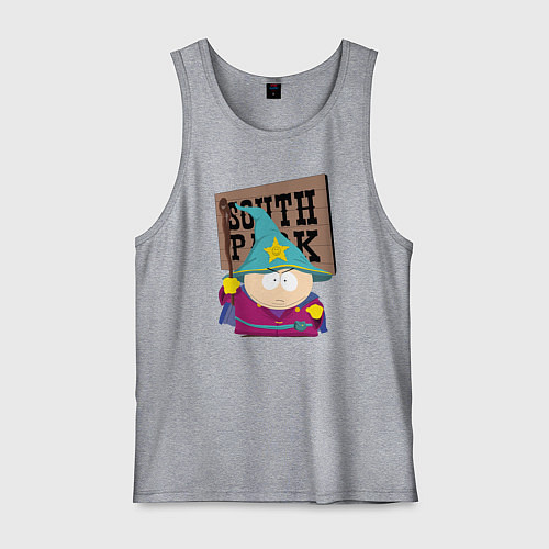 Мужская майка ЮЖНЫЙ ПАРК / Меланж – фото 1