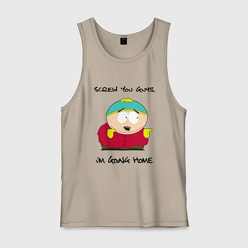 Мужская майка ЮЖНЫЙ ПАРК / Миндальный – фото 1