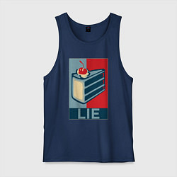 Майка мужская хлопок PORTAL, цвет: тёмно-синий